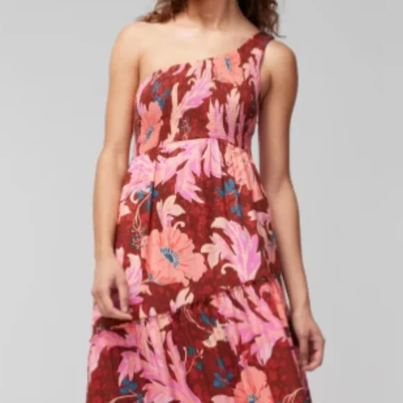 NWT Soma One Shoulder Maxi Bra Dress - Picture 2 of 5